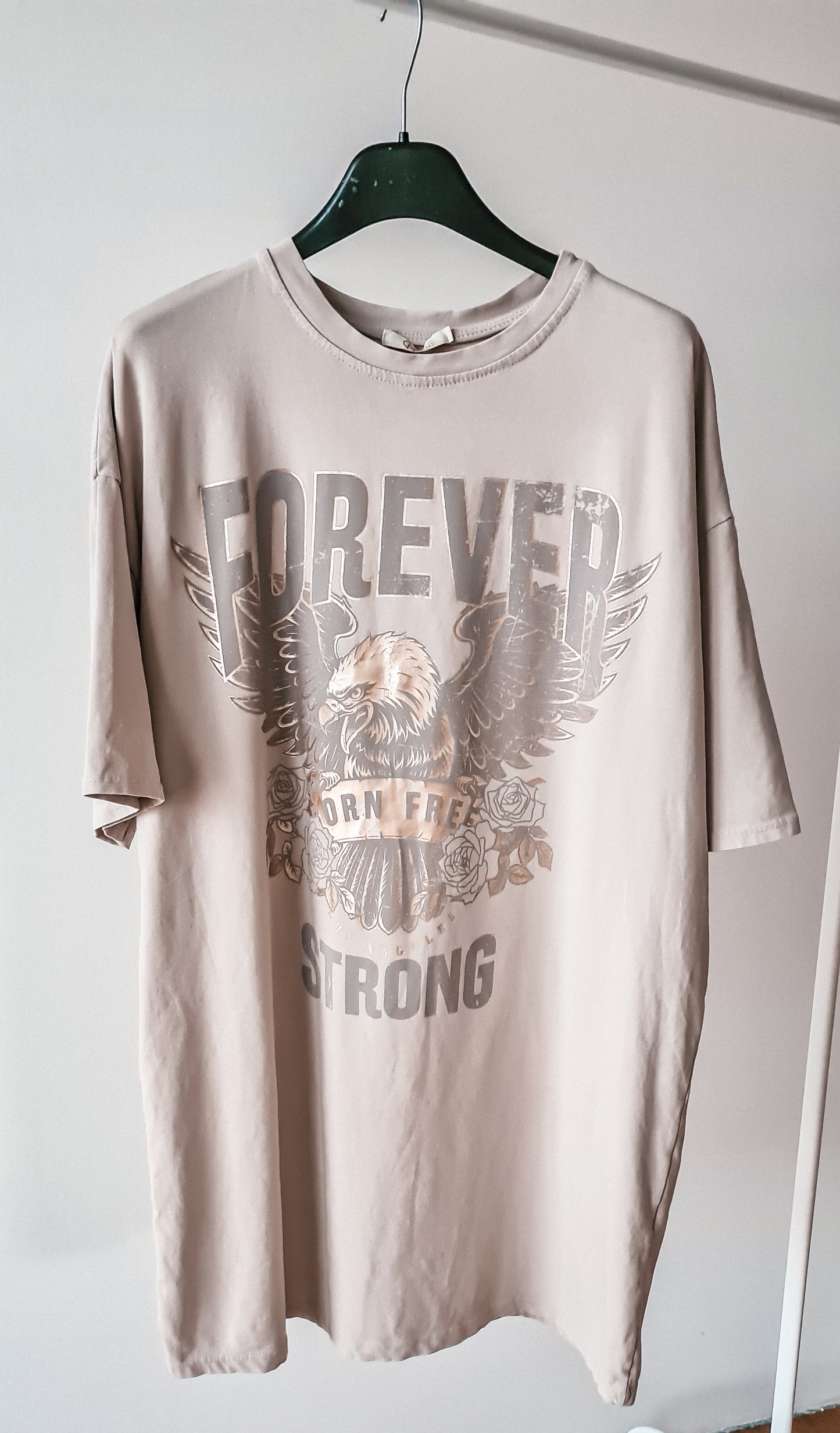 Oversized Shirt Fiona - beige