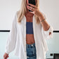 Musselin Bluse Amelie - weiß