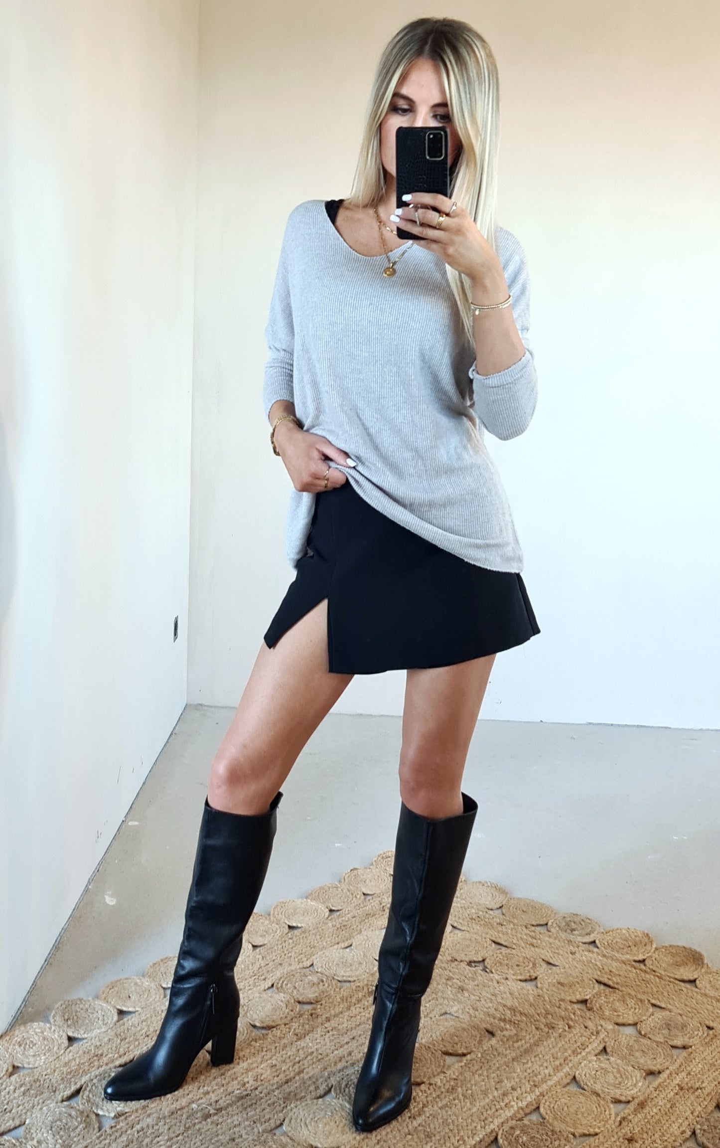 Feinstrick Pullover Lia - versch. Farben