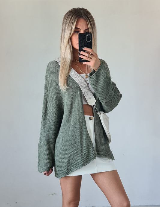 Cardigan Pauli - khaki