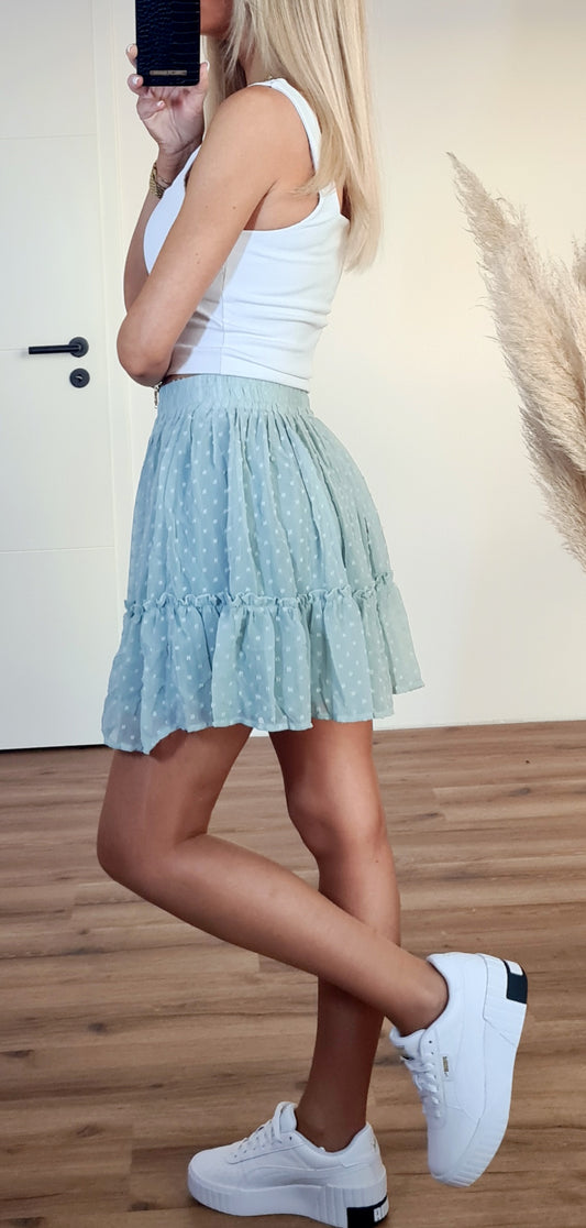 Rock Elina mit Plumetis Muster