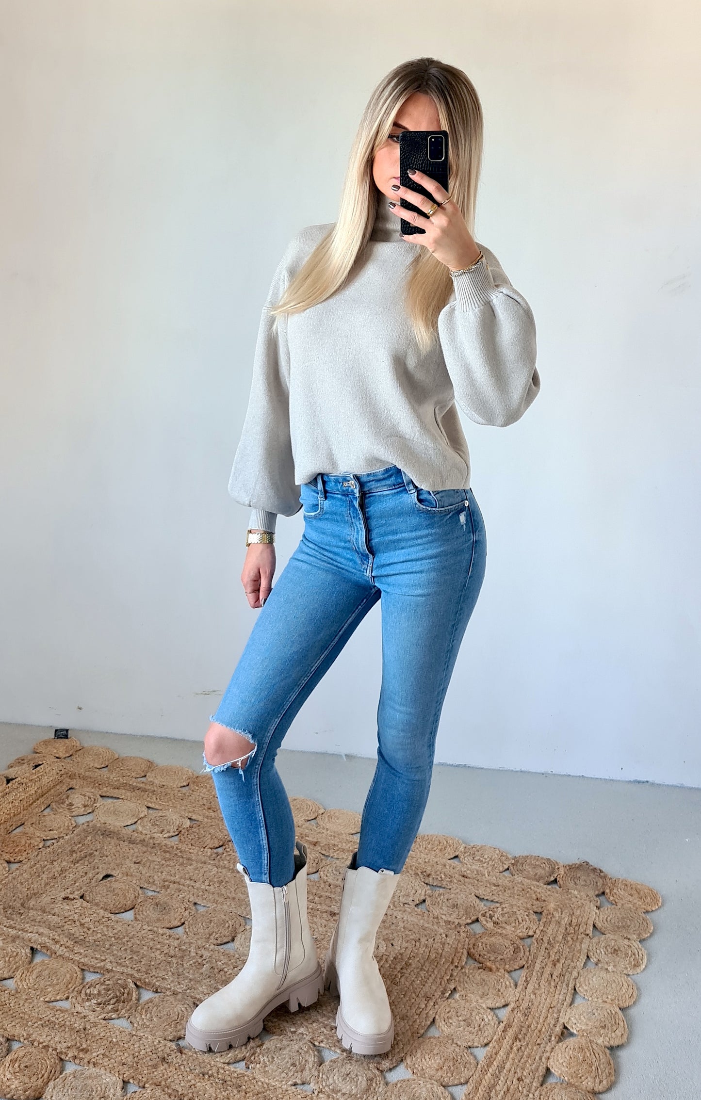 Rollkragenpullover Clare