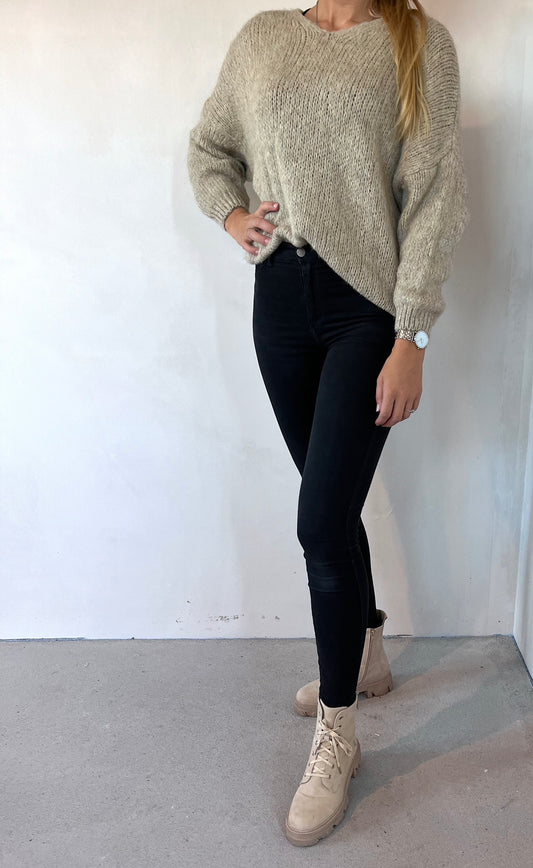 Weicher Strickpullover Betty - versch. Farben
