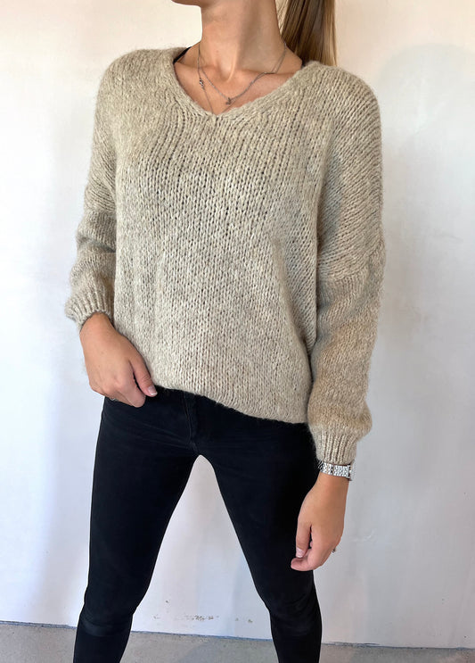 Weicher Strickpullover Betty - versch. Farben