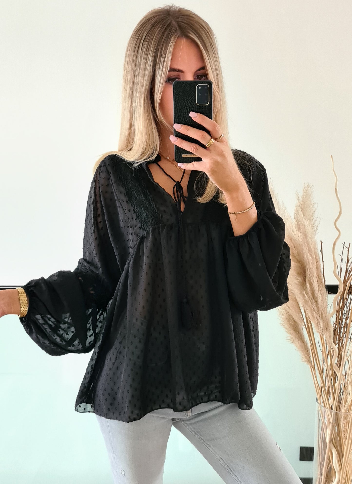 Bluse Blair - schwarz