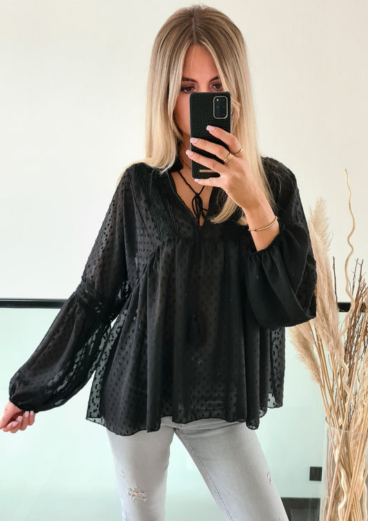 Bluse Blair - schwarz